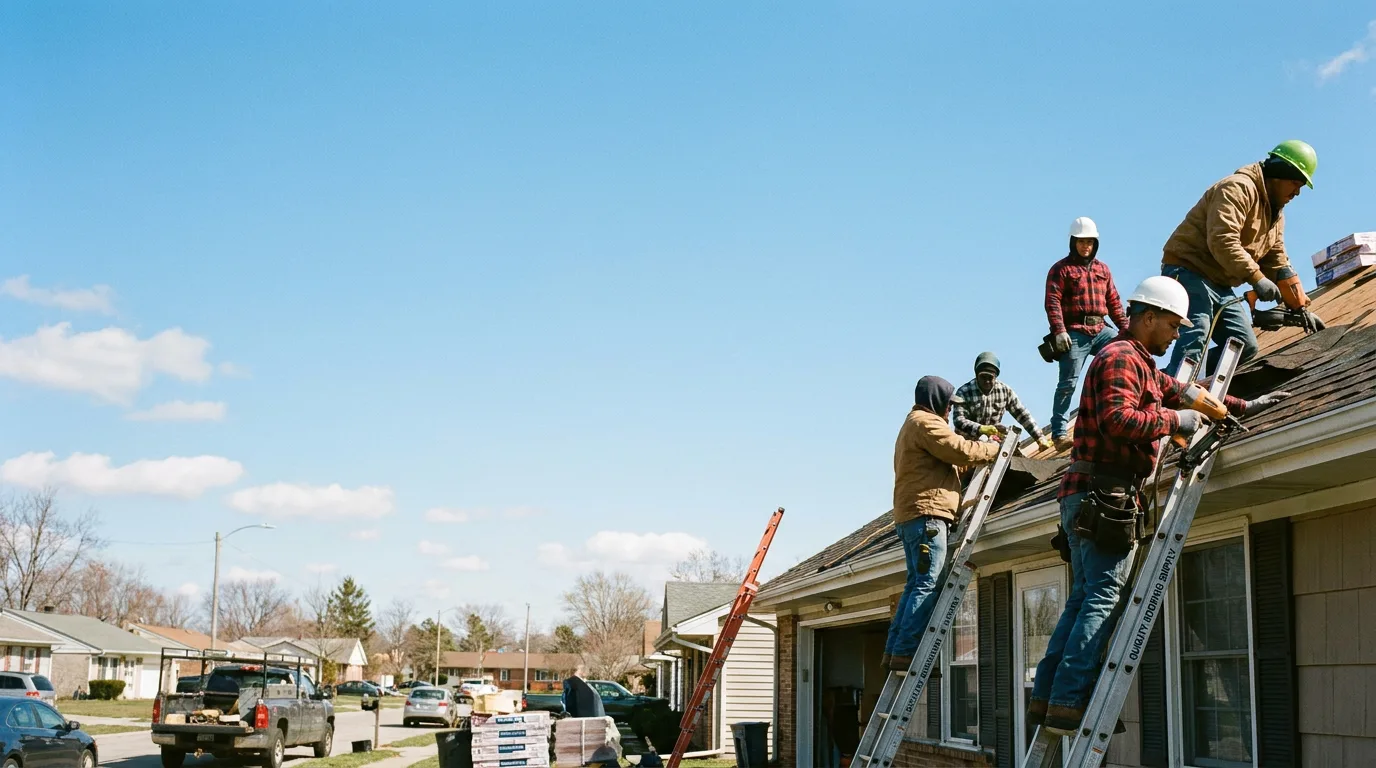 Roofing in Woodstock, IL near me